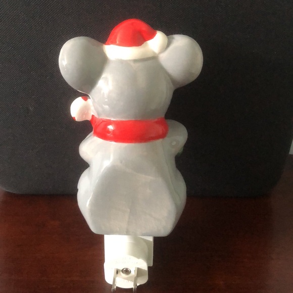 2/$25. Ceramic Nightlight - Christmas Mouse. New in package. - Picture 2 of 7